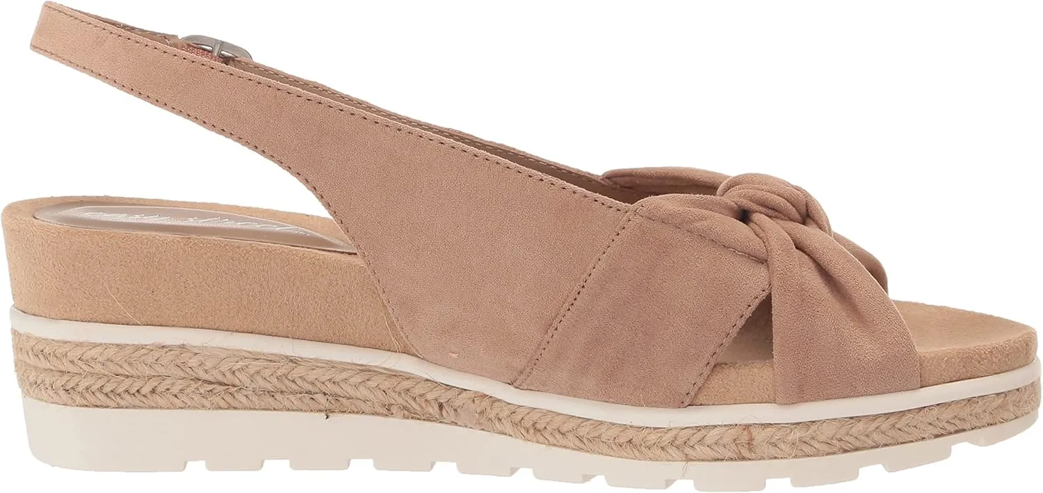 Easy Street Women's Dot Wedge Sandal