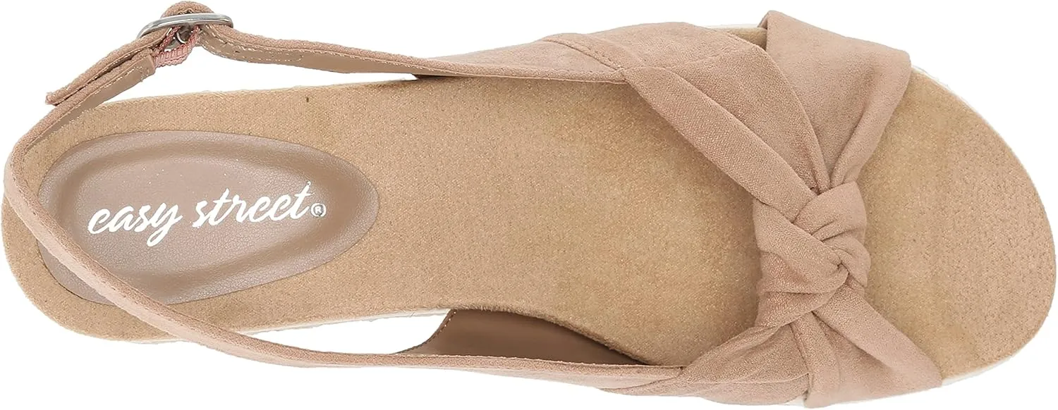 Easy Street Women's Dot Wedge Sandal