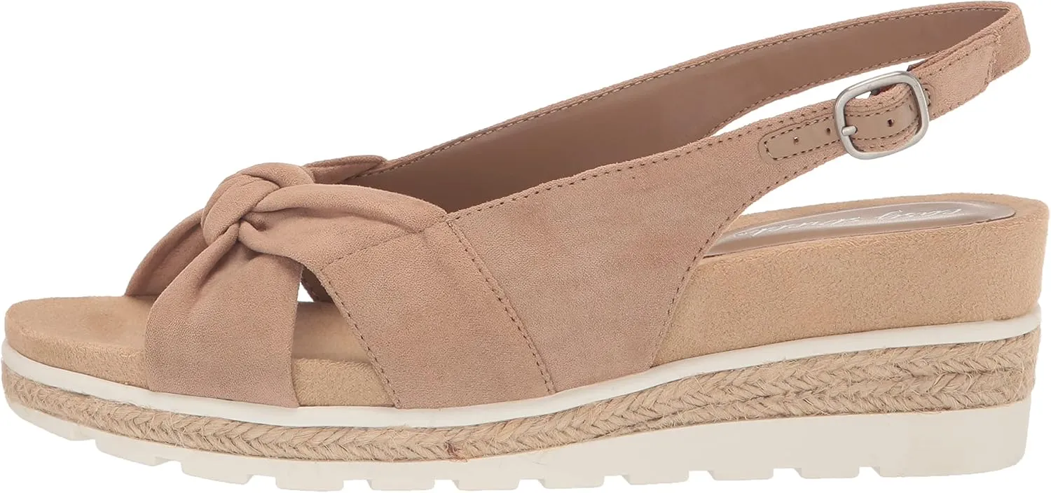 Easy Street Women's Dot Wedge Sandal