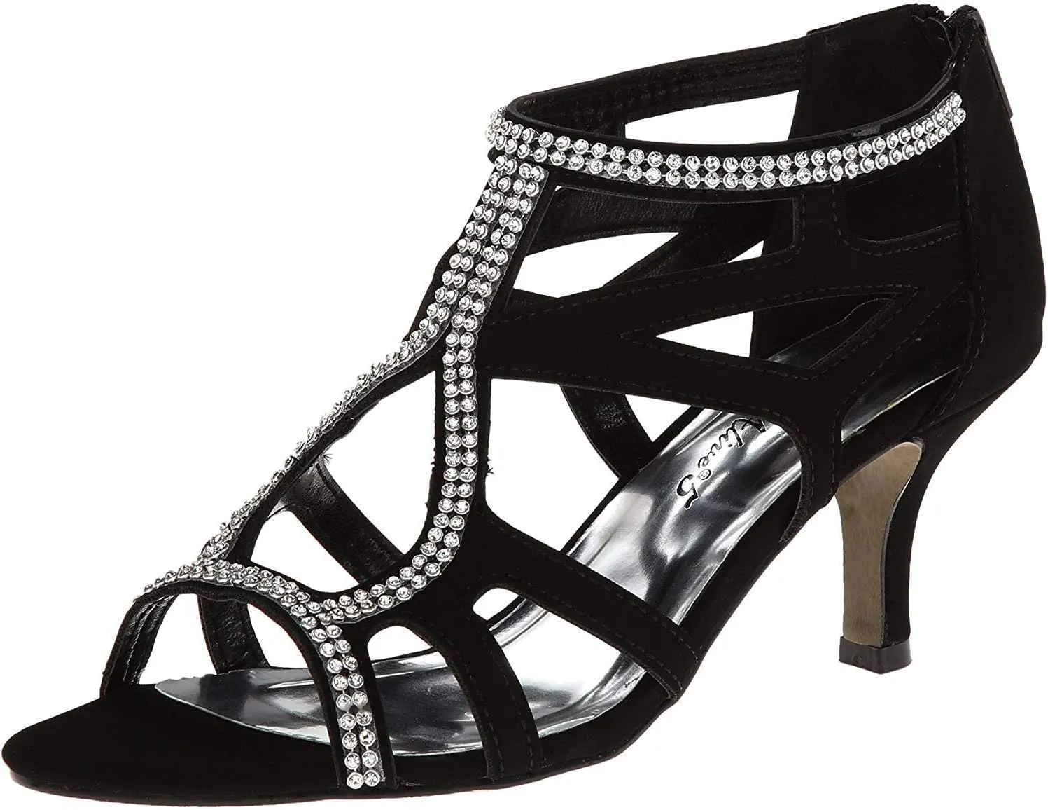 Easy Street Women's Flattery Heeled Sandal