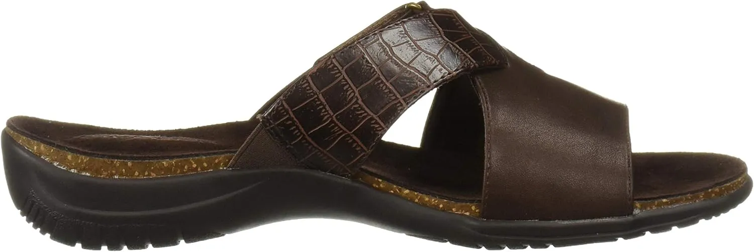 Easy Street Women's Frenzy Casual Sandal with Hook and Loop Closure