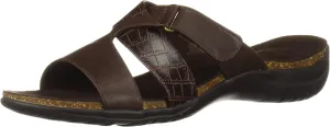 Easy Street Women's Frenzy Casual Sandal with Hook and Loop Closure