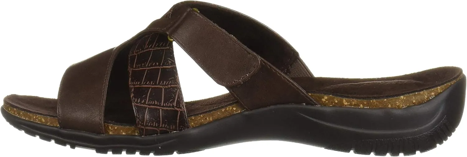 Easy Street Women's Frenzy Casual Sandal with Hook and Loop Closure