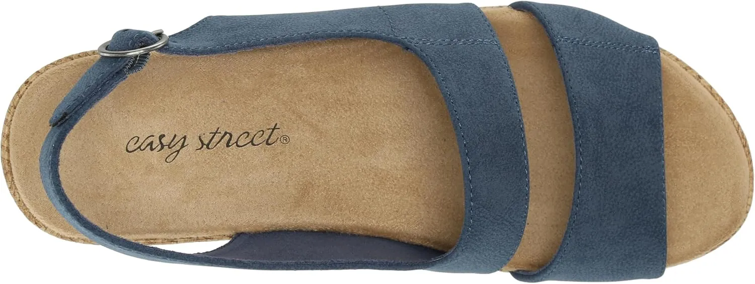 Easy Street Women's Gannett Wedge Sandal