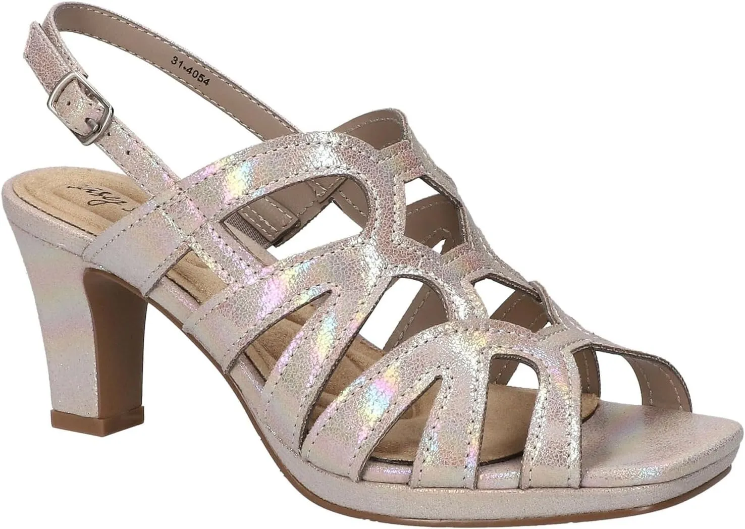 Easy Street Women's Jetty Heeled Sandal