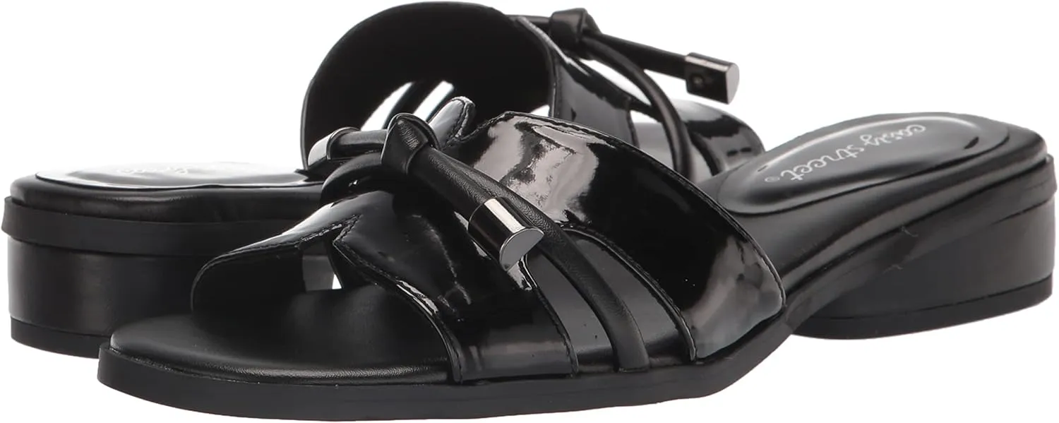 Easy Street Women's Lo Heeled Sandal Slide