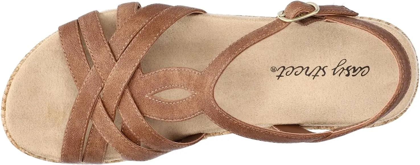 Easy Street Women's Lua Wedge Sandal