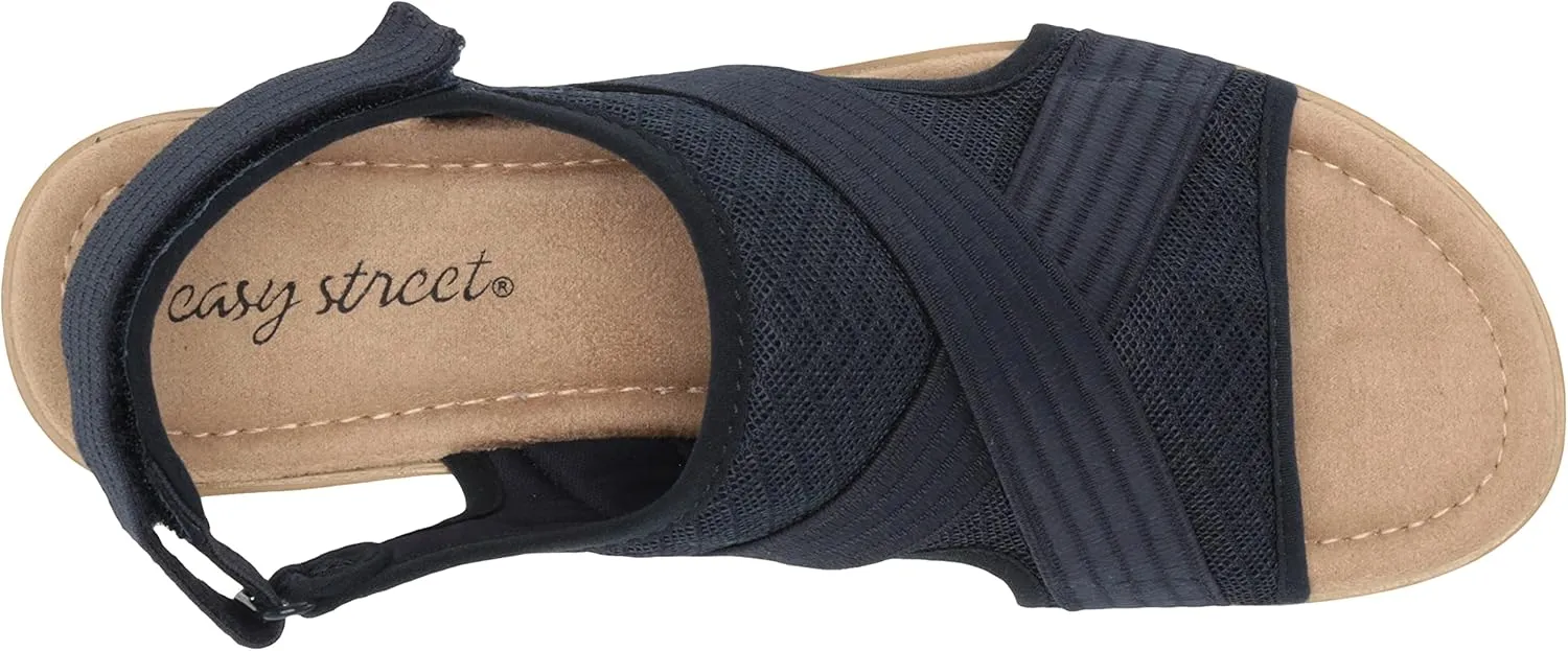 Easy Street Women's Raeven Wedge Sandal