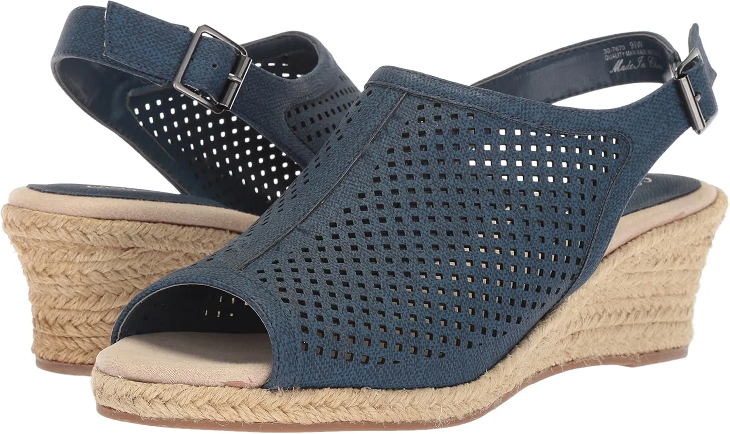 Easy Street Women's Stacy Wedge Sandal