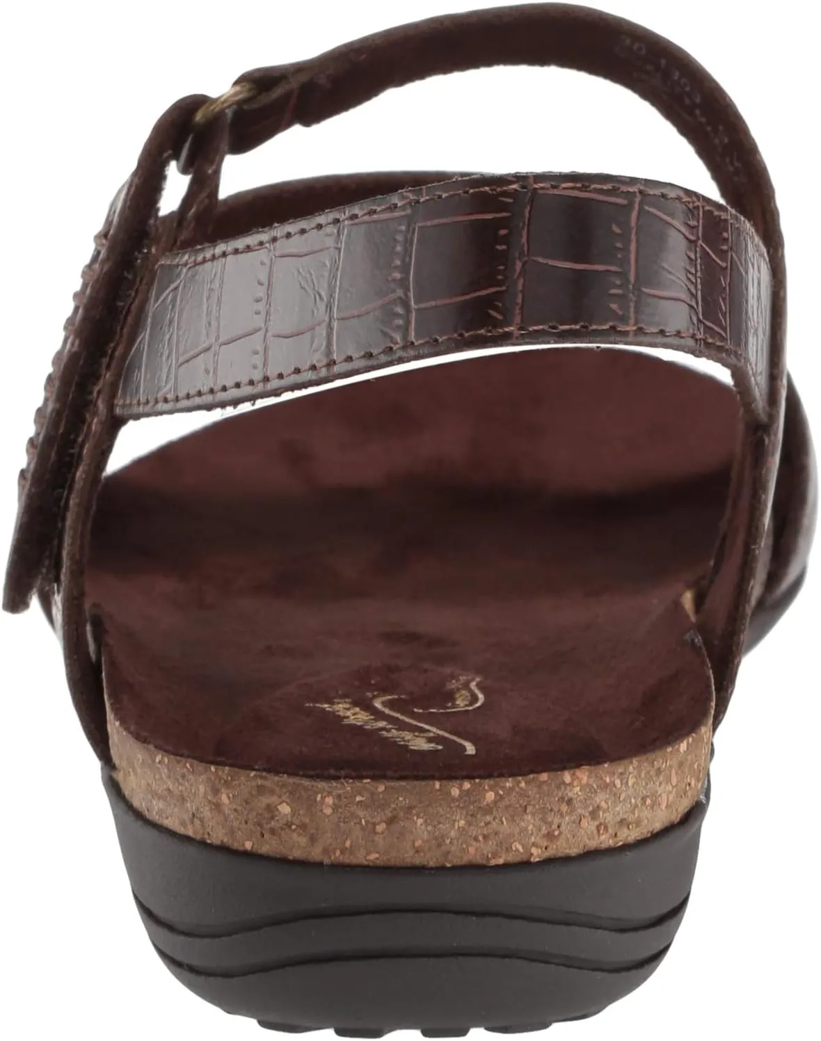 Easy Street Women's Winnie Casual Sandal with Hook and Loop Closures