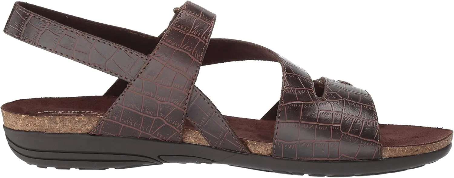 Easy Street Women's Winnie Casual Sandal with Hook and Loop Closures