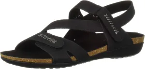Easy Street Women's Winnie Casual Sandal with Hook and Loop Closures