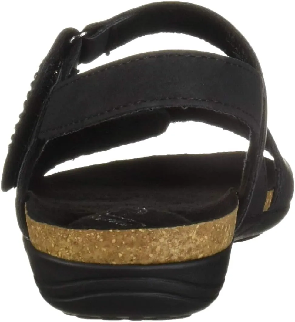 Easy Street Women's Winnie Casual Sandal with Hook and Loop Closures