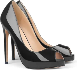 Eithy Women's Thin High Heels Pumps Platforms Shoes for Party Daily Wears