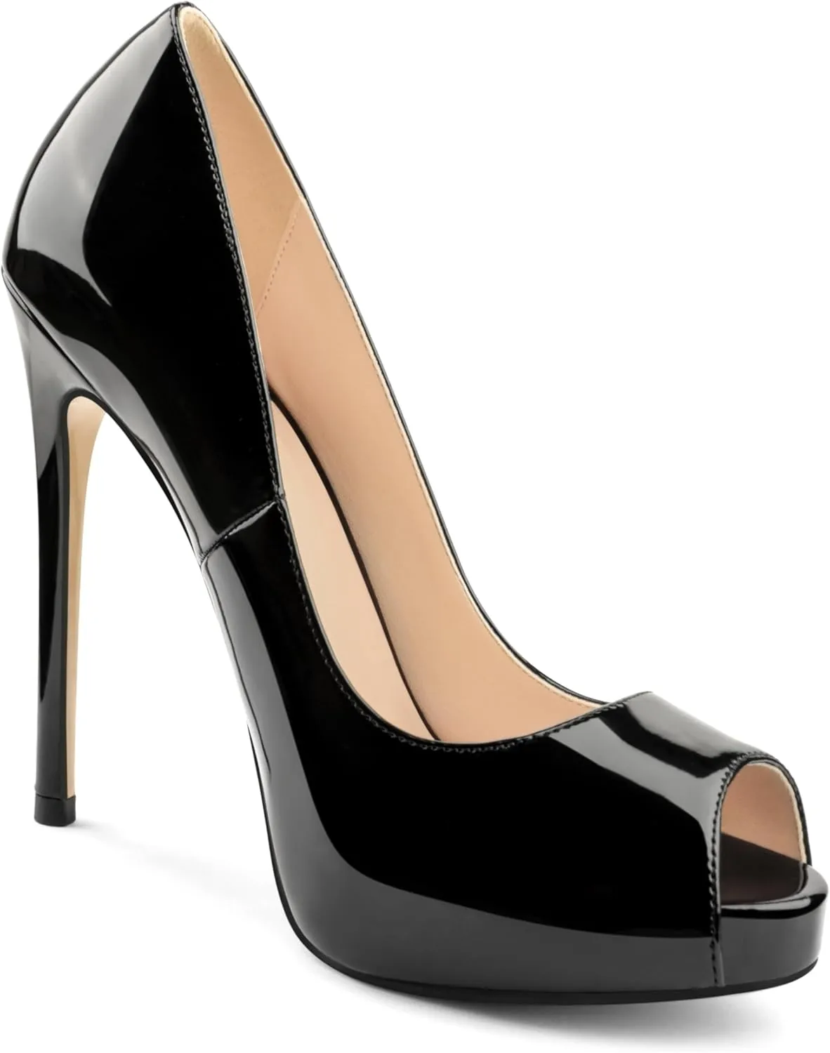 Eithy Women's Thin High Heels Pumps Platforms Shoes for Party Daily Wears