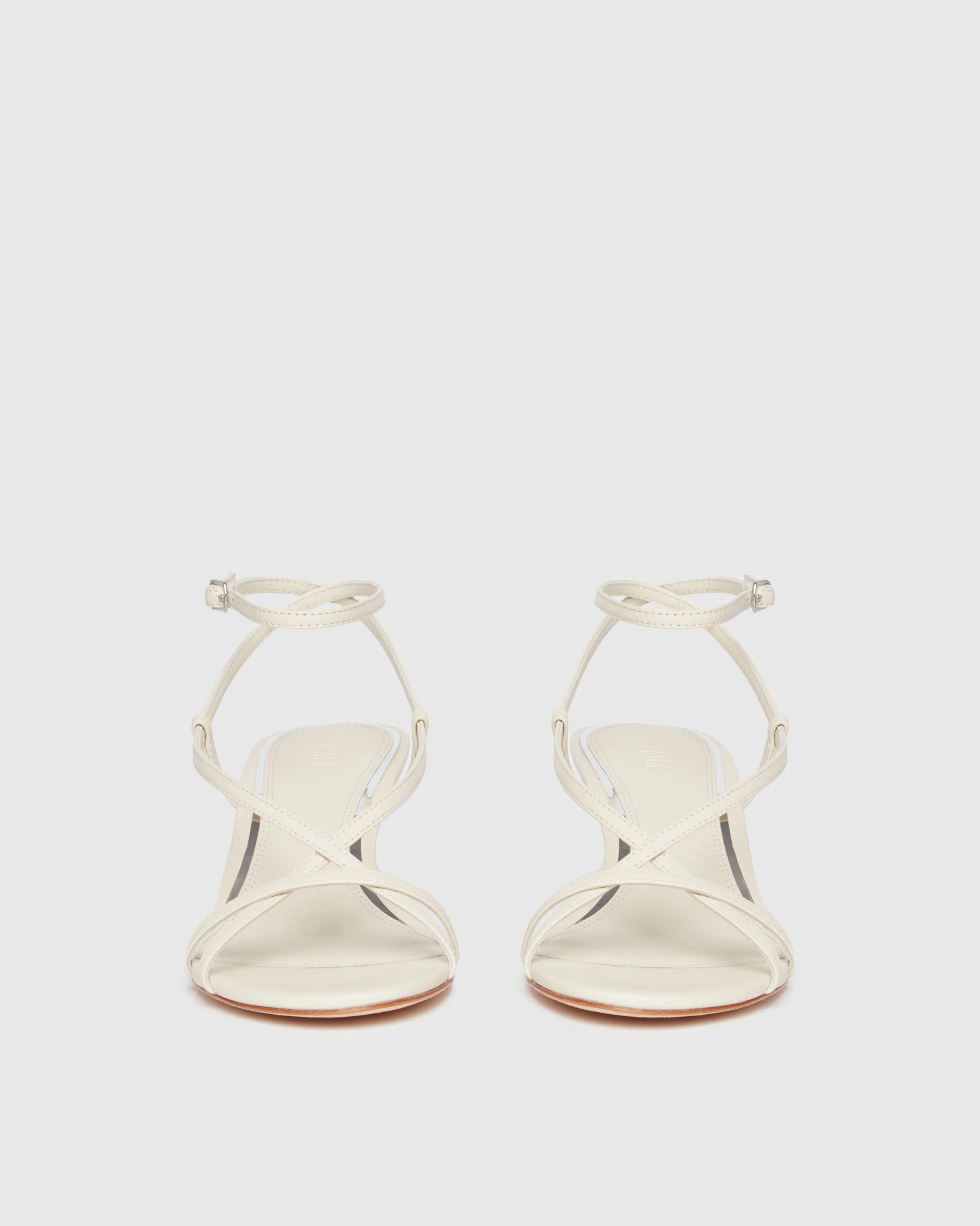 Emeline Sandal - Bone Leather