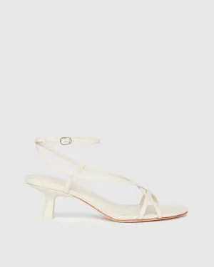 Emeline Sandal - Bone Leather