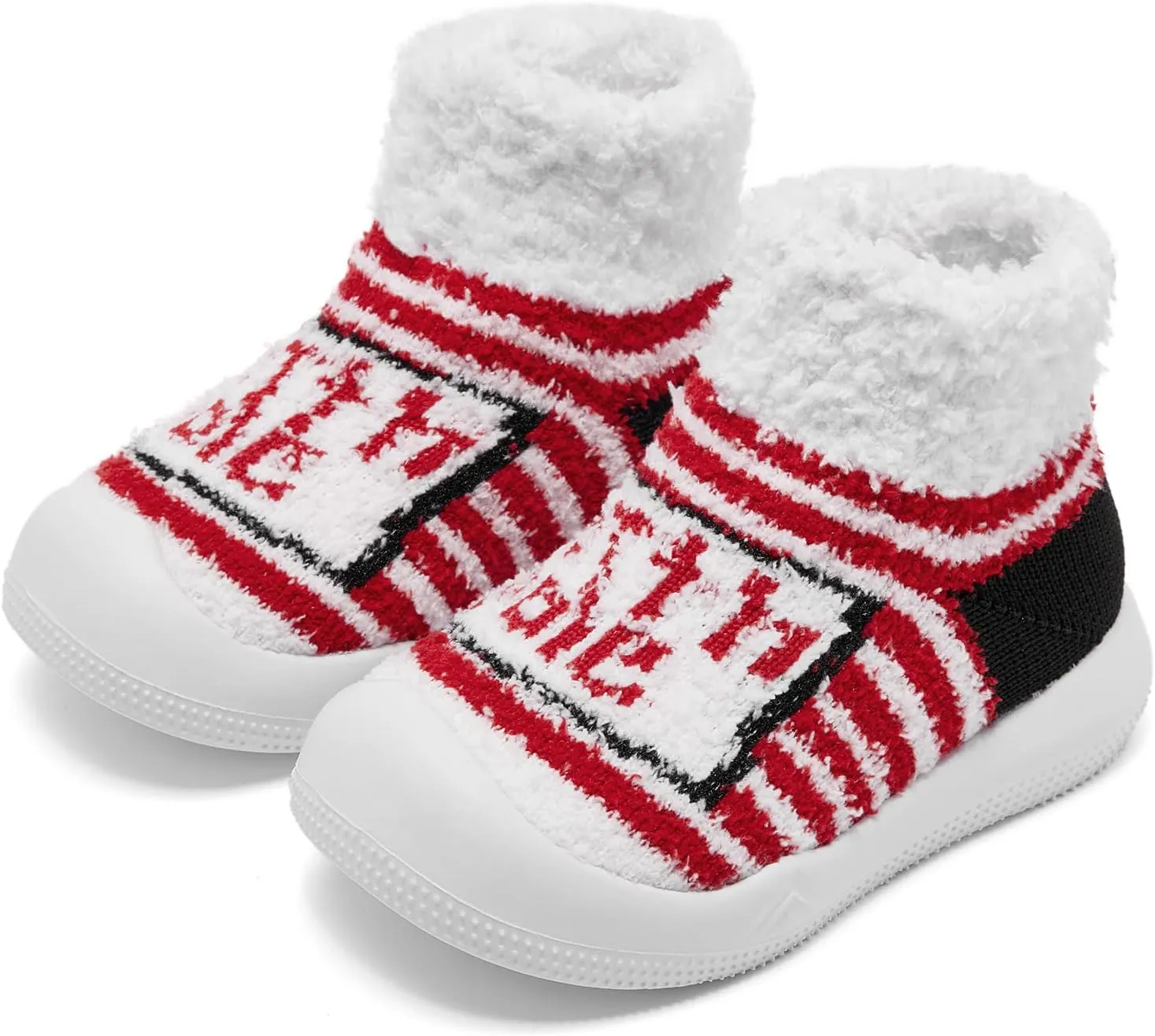 Engtoy Baby Shoes Sock Shoes Baby Walking Shoes Infant Non-Slip Breathable Slippers with Soft Rubber Sole Baby Boys Girls Slip On Sneakers