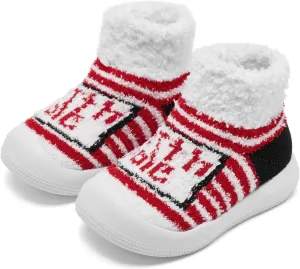 Engtoy Baby Shoes Sock Shoes Baby Walking Shoes Infant Non-Slip Breathable Slippers with Soft Rubber Sole Baby Boys Girls Slip On Sneakers