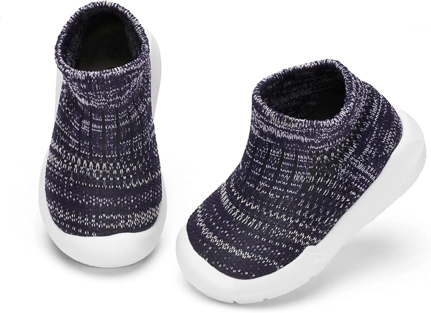 Engtoy Baby Sock Shoes Baby Walking Shoes Infant Non-Slip Breathable Slippers with Soft Rubber Sole Baby Boys Girls Slip On Sneakers