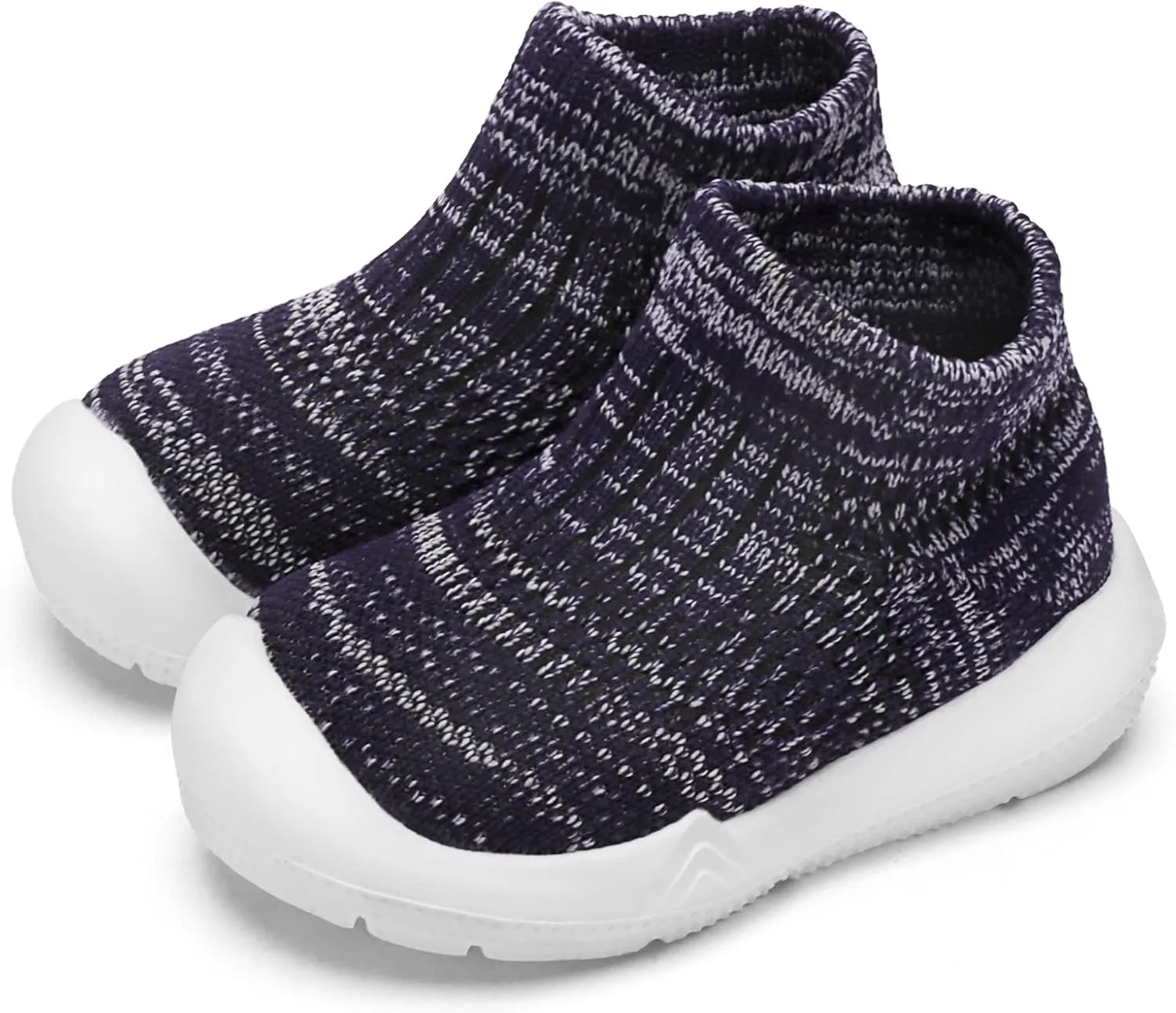 Engtoy Baby Sock Shoes Baby Walking Shoes Infant Non-Slip Breathable Slippers with Soft Rubber Sole Baby Boys Girls Slip On Sneakers