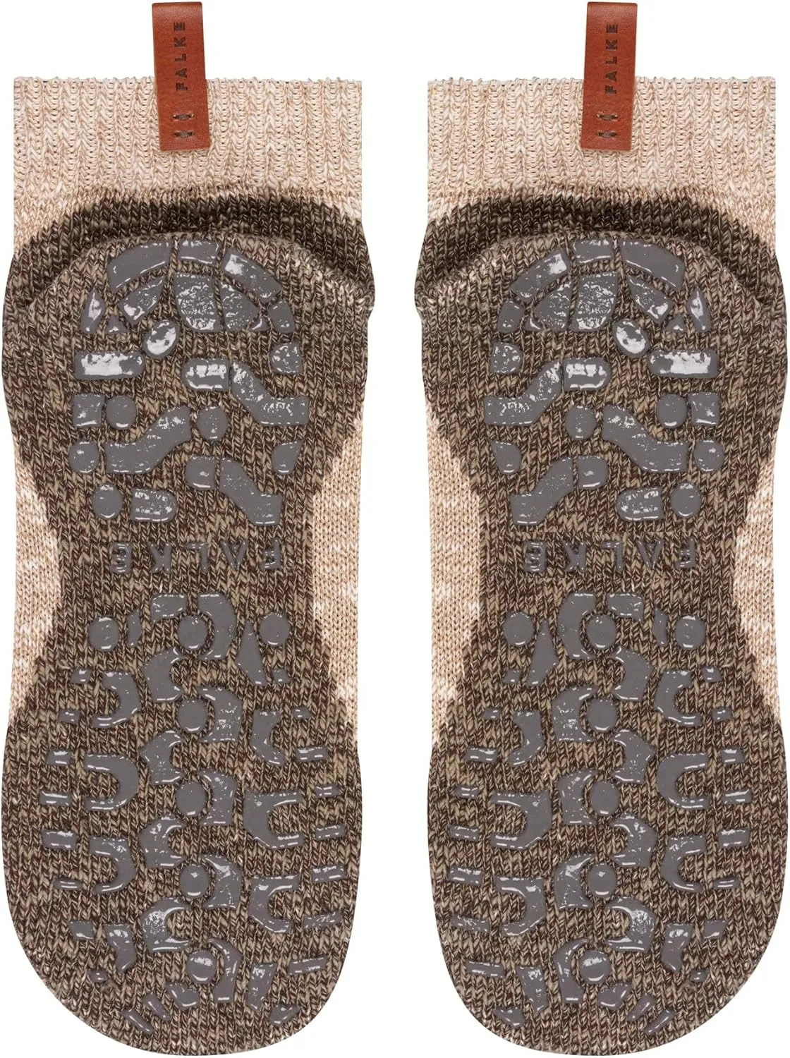 FALKE Men's Lodge Homepad Slipper Socks, Ankle Length, House Socks for Winter and Fall, Sole Grips, Cozy Warm, Cotton
