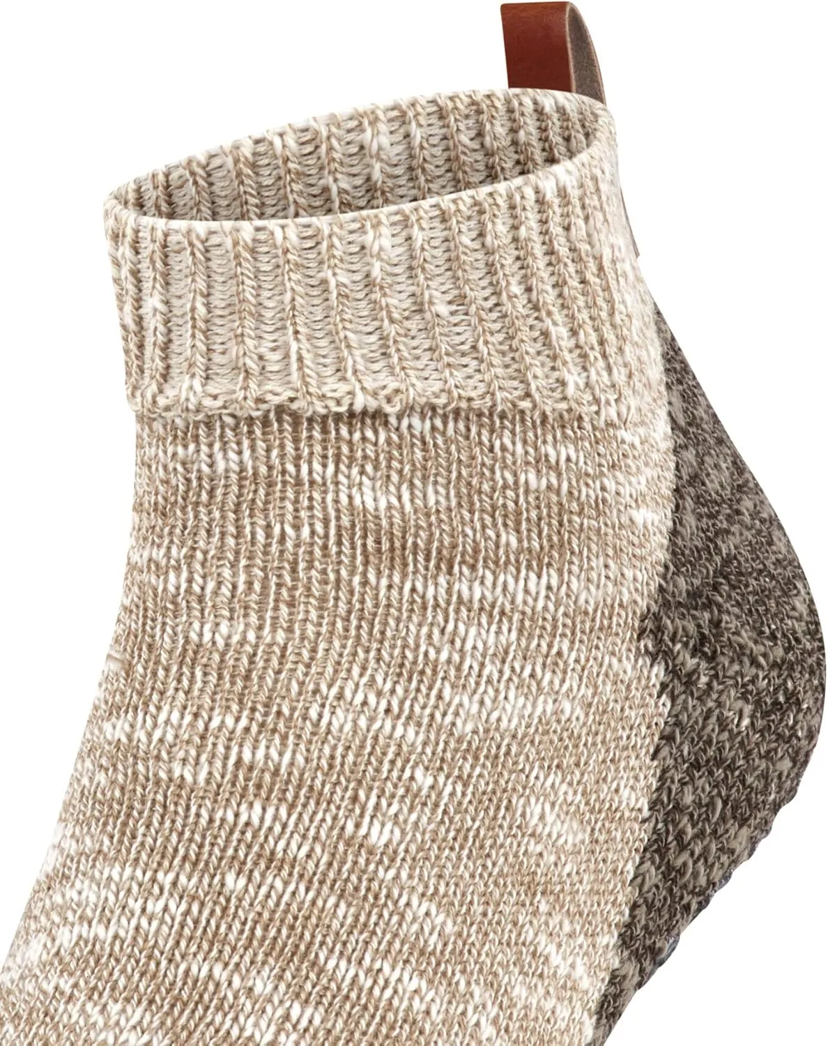 FALKE Men's Lodge Homepad Slipper Socks, Ankle Length, House Socks for Winter and Fall, Sole Grips, Cozy Warm, Cotton