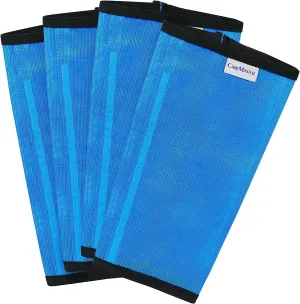 Fine Mesh Fly Boots Loose Fitting & Non-Slip Horse Fly Leggings No More Horsefly Nuisance Greatly Reduce Stomping Breathable with Natural Air Flow (Set of 4)