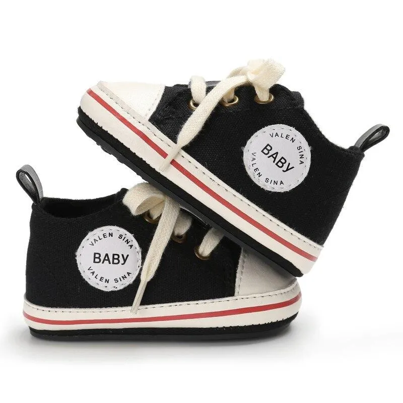 First Walker Canvas Baby Shoes for Comfortable Crawling
