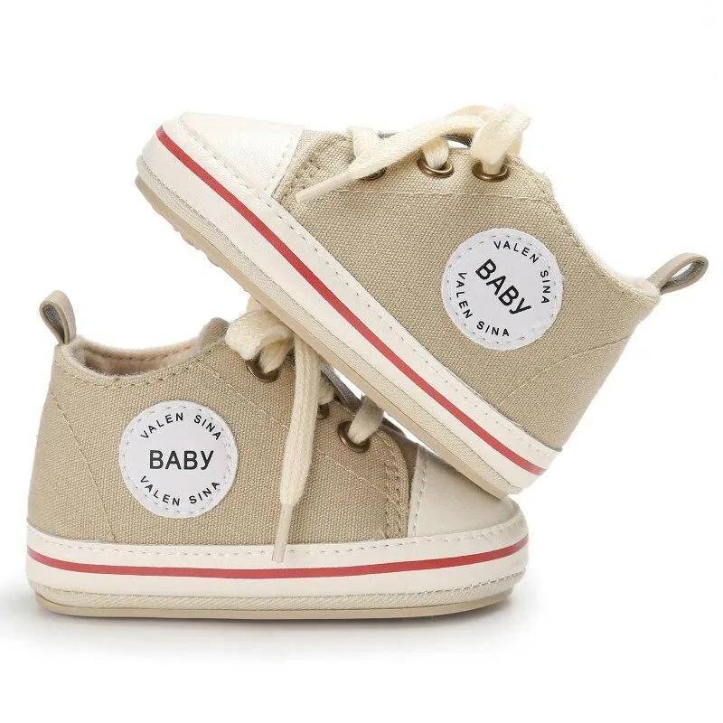 First Walker Canvas Baby Shoes for Comfortable Crawling