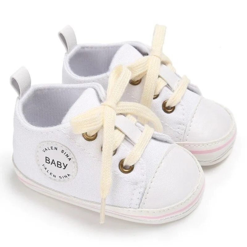 First Walker Canvas Baby Shoes for Comfortable Crawling