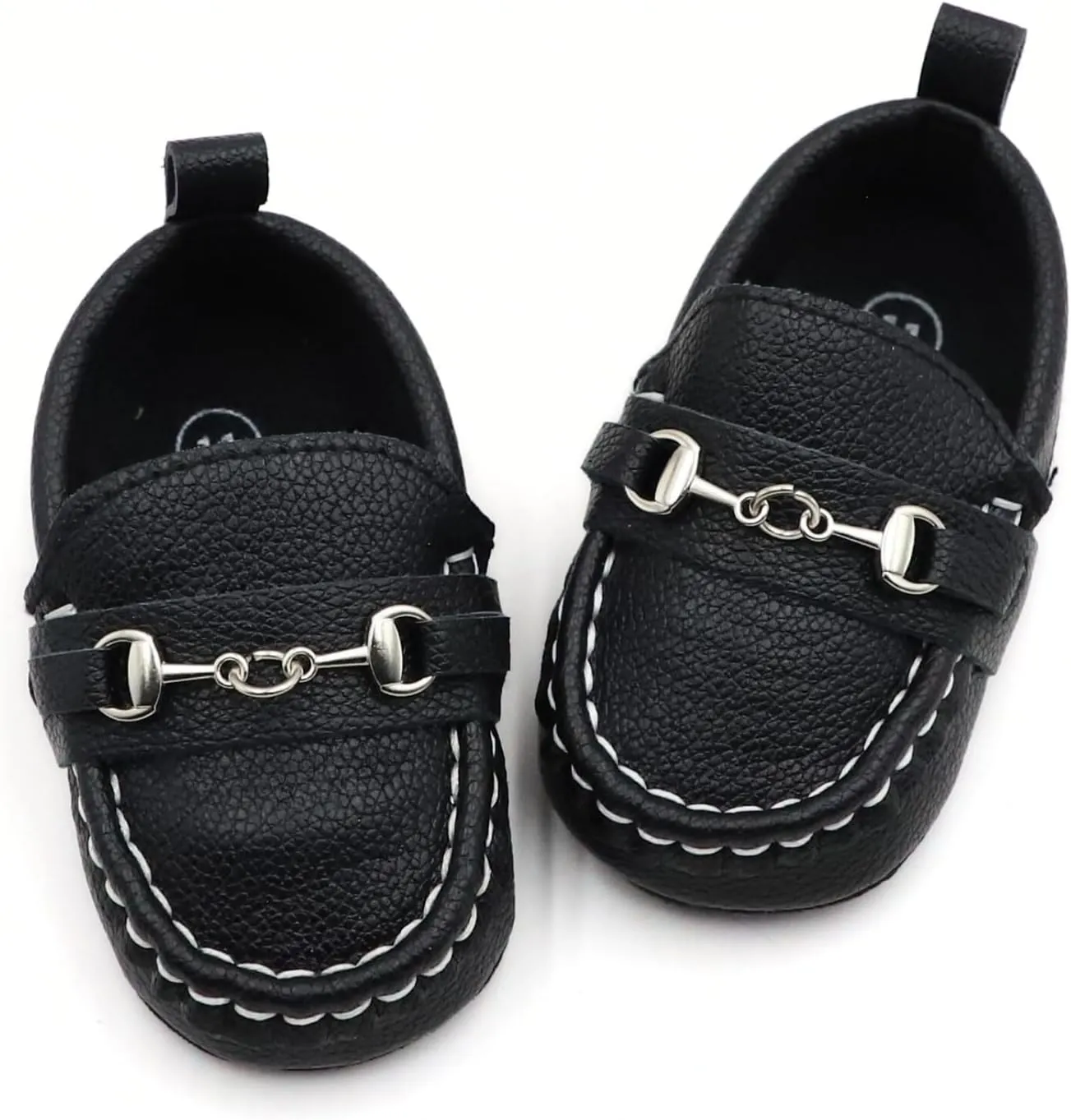 First Walking Shoes for Baby Boys Delightful Solid Color Slip-On Loafers, Lightweight, Non-Slip Flat