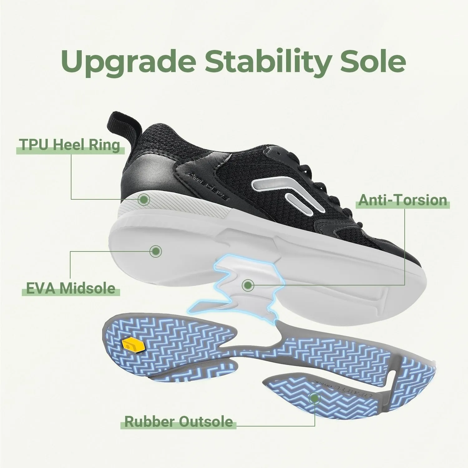 FitVille Wide Pickleball Shoes for Women Outdoor Court Lightweight Tennis Shoes Womens Ultra Cushioning Court Shoes with Arch Support & Wide Toe Box