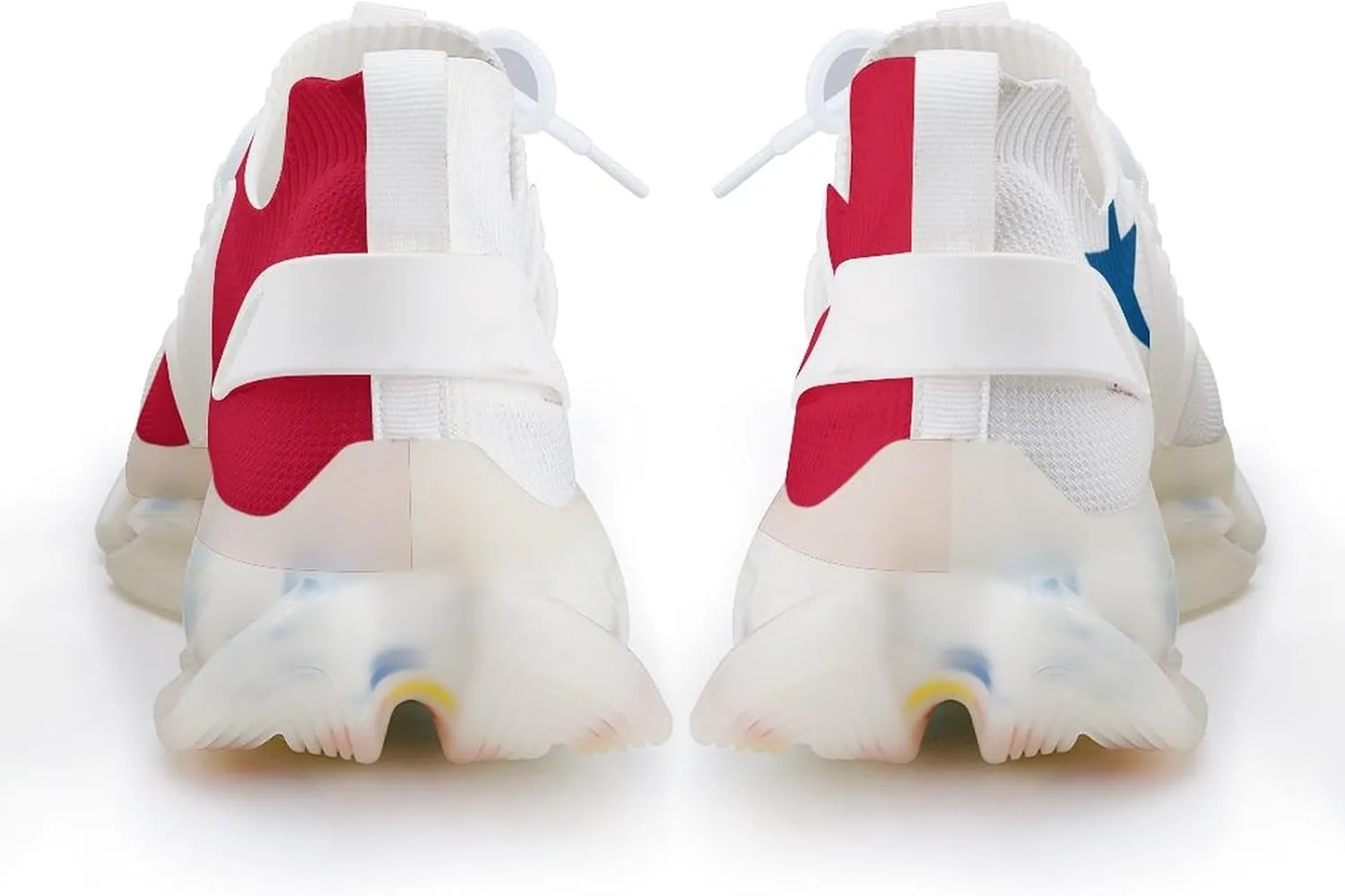Flag of Panama Comfortable Running Shoes for Men Quick Dry Non-Slip Tennis Gym Sneakers