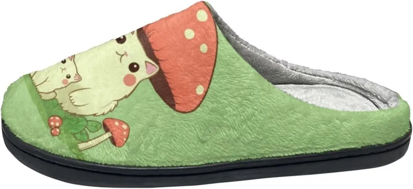Flashideas Slippers for Women Men Soft Fluffy Warm Home Non-Slip Couple Style Casual Slippers