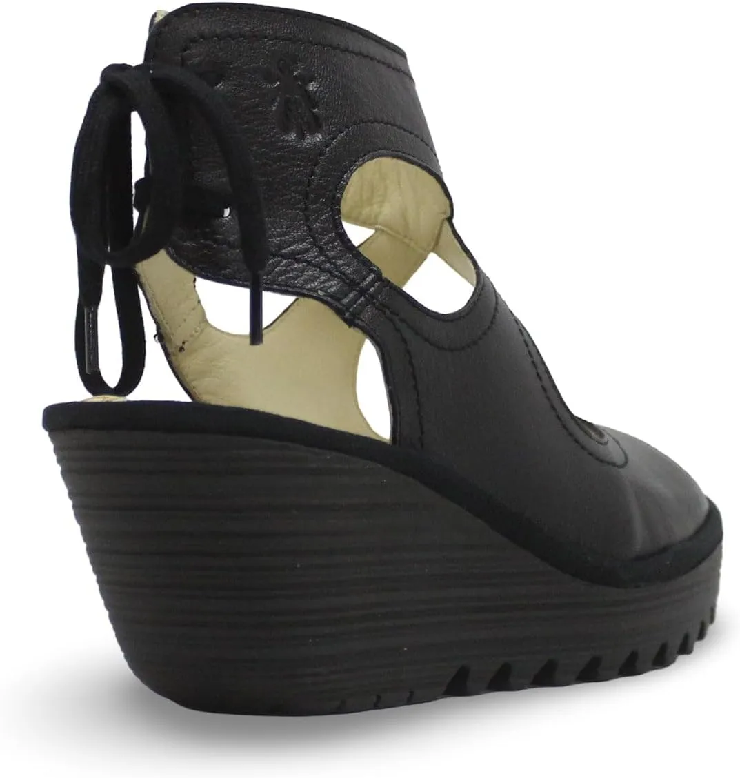 FLY London Women's Yulp571fly Wedge Sandal
