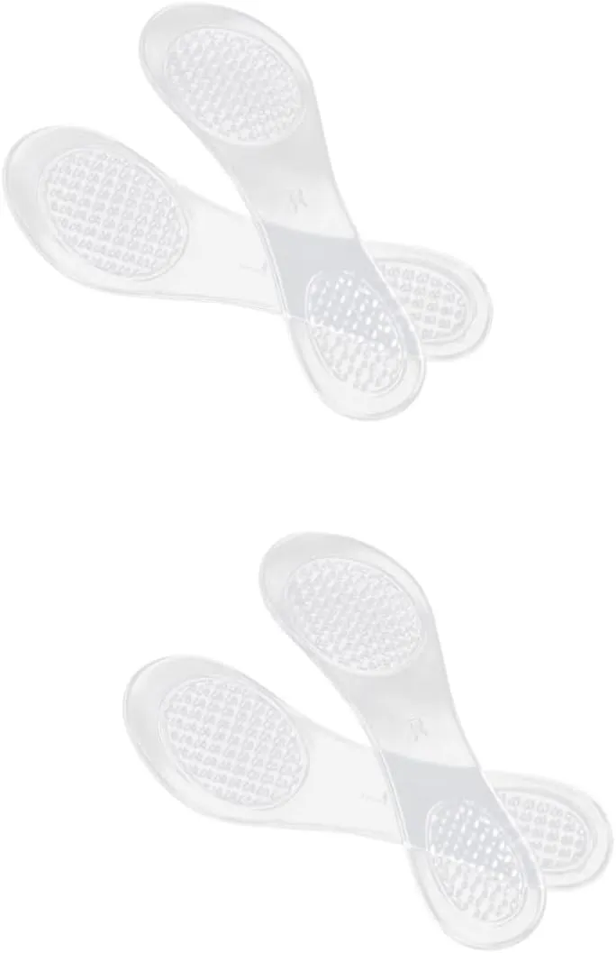 FRCOLOR Gel Insole for High Heels Heel Protector Anti-Slip Soft Padded Arch Support Women's Gel Shoe Pad