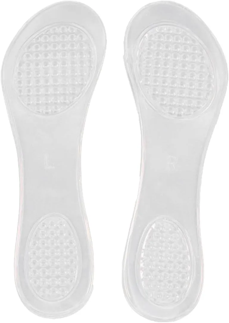 FRCOLOR Gel Insole for High Heels Heel Protector Anti-Slip Soft Padded Arch Support Women's Gel Shoe Pad
