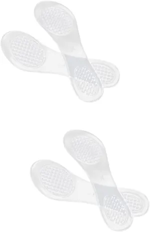 FRCOLOR Gel Insole for High Heels Heel Protector Anti-Slip Soft Padded Arch Support Women's Gel Shoe Pad