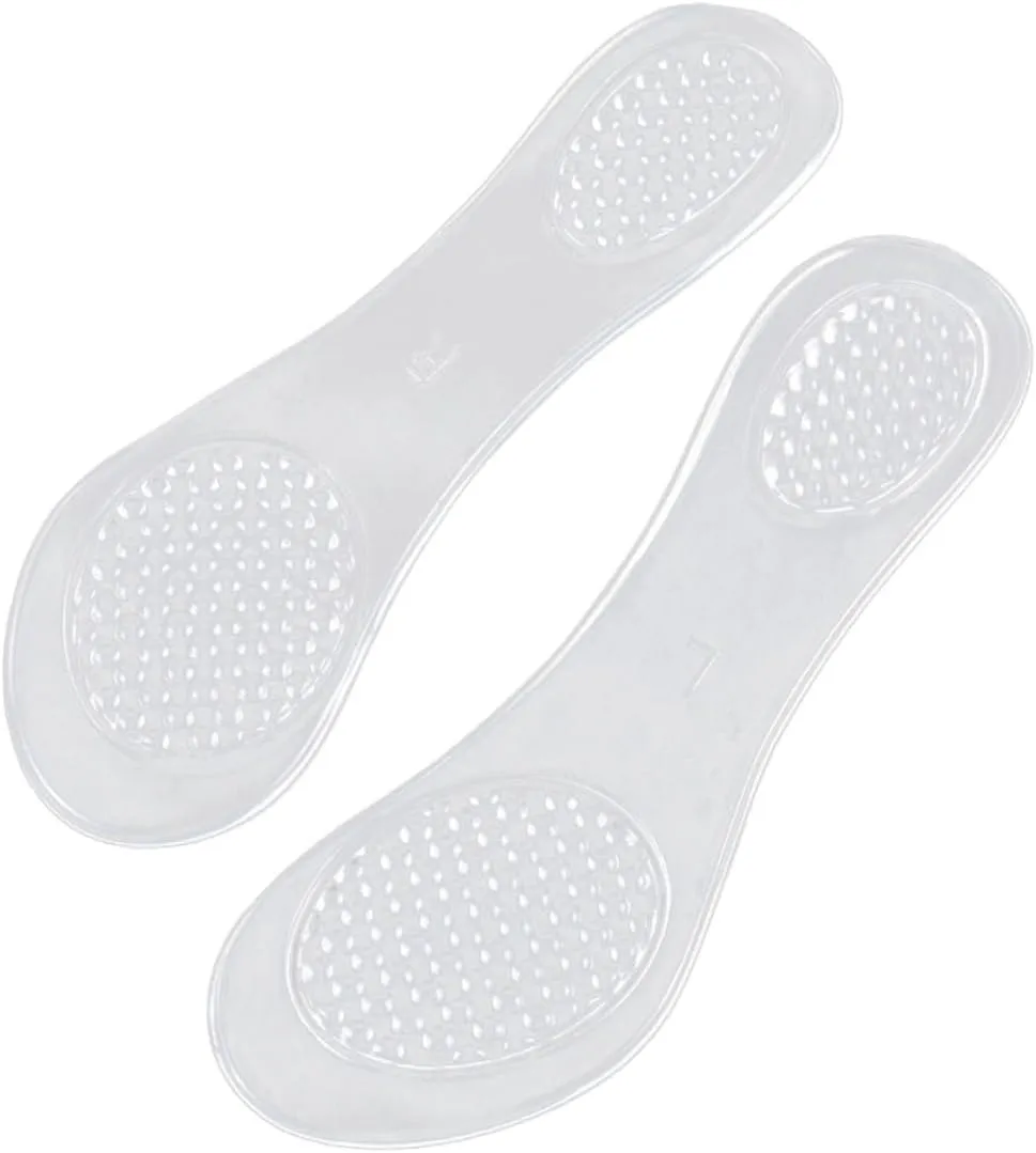 FRCOLOR Gel Insole for High Heels Heel Protector Anti-Slip Soft Padded Arch Support Women's Gel Shoe Pad