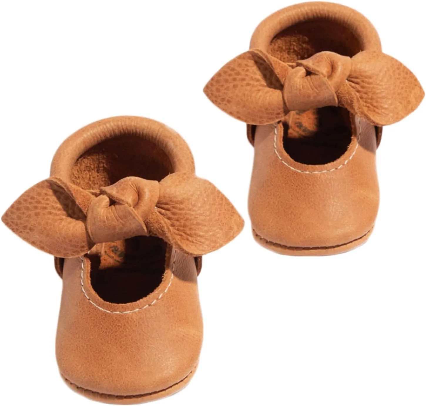 Freshly Picked Soft Sole Knotted Bow Moccasins Zion Size 1