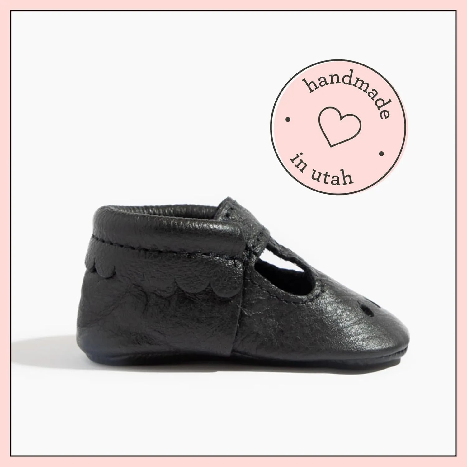 Freshly Picked Soft Sole Mary Jane Moccasins, Baby Girl/Toddler Shoes, Multiple Sizes and Colors