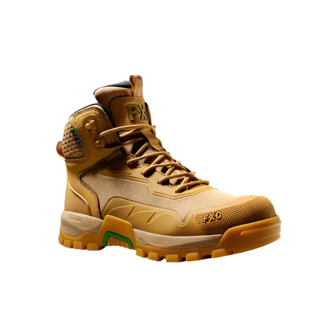 FXD Men's Wb-6 Dura900 Nitrolite Mid Cut Work Boots - Wheat