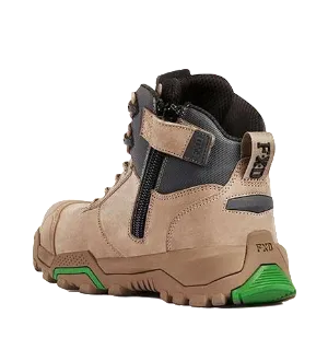 FXD WB◆2 Nitrolite Mid Cut Safety Boot - Stone