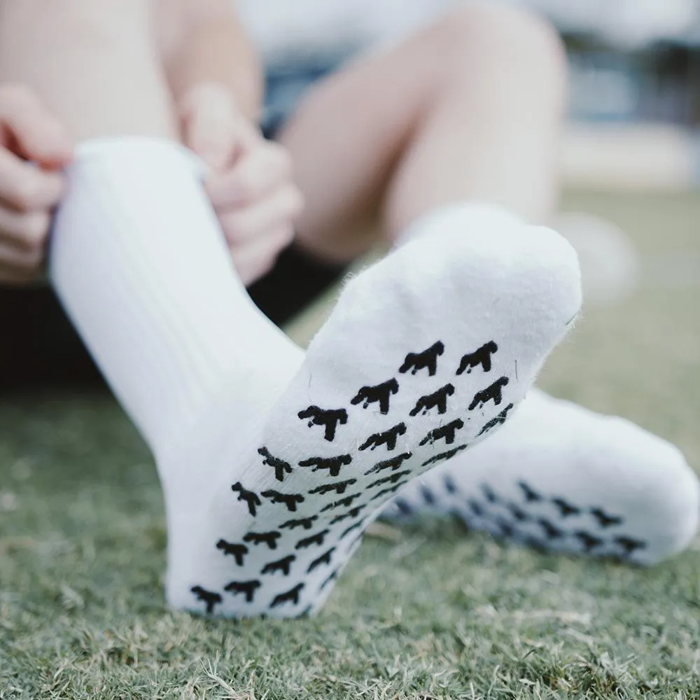 G-Grip Socks - White