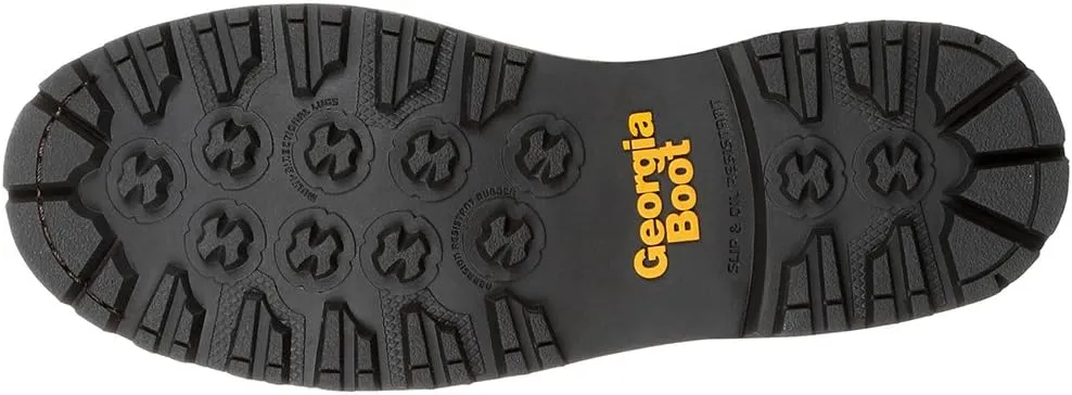 Georgia Boot Men's Amp Lt Low Heel Composite Toe Logger Industrial Boot