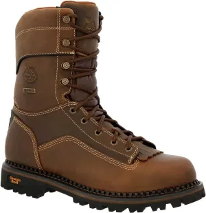 Georgia Boot Men's Amp Lt Low Heel Composite Toe Logger Industrial Boot