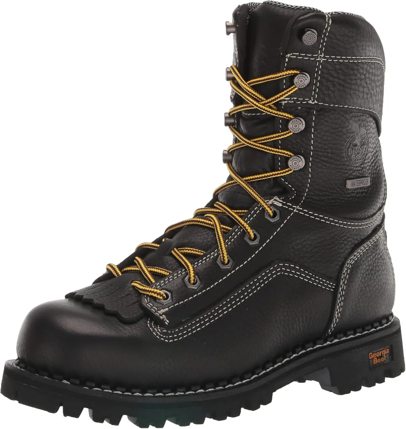Georgia Boot Men's Amp Lt Low Heel Logger Industrial Boot