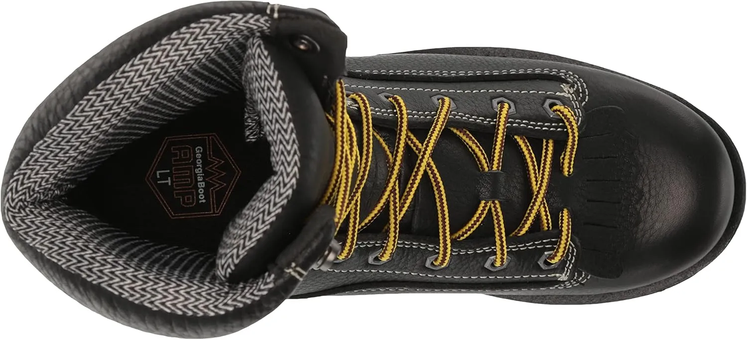 Georgia Boot Men's Amp Lt Low Heel Logger Industrial Boot