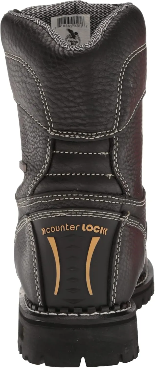 Georgia Boot Men's Amp Lt Low Heel Logger Industrial Boot